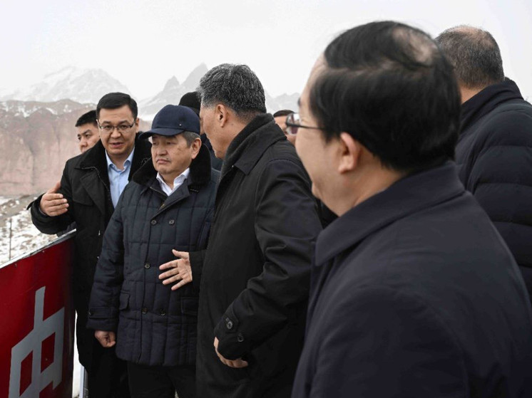 Акылбек Жапаров с коллегами из Китая и Узбекистана посетили КПП «Иркештам»