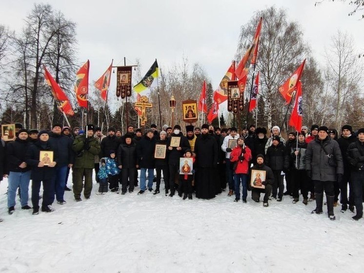 Томская епархия пригласила мужчин 3 марта на крестный ход