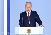 Владимир Путин выступил с ежегодным посланием Федеральному собранию
