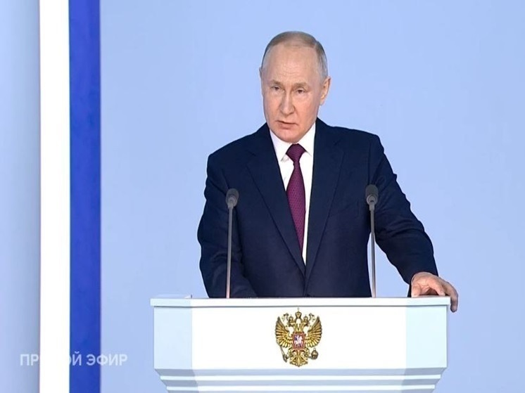 Владимир Путин выступил с ежегодным посланием Федеральному собранию