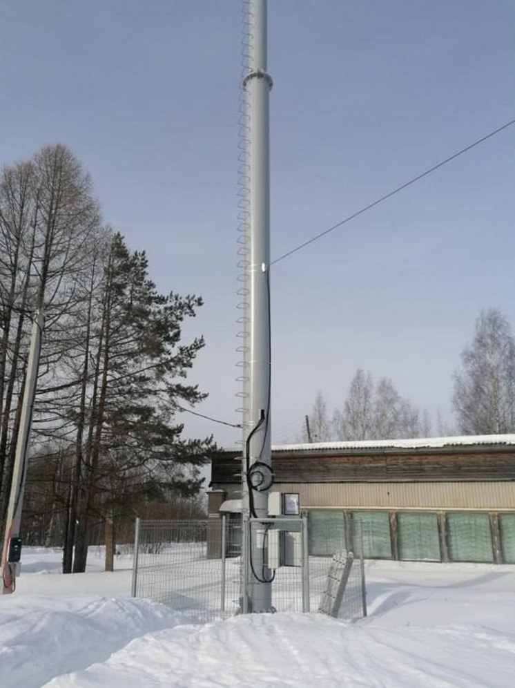 Для качества связи и интернета в Кировской области ставят 30-метровые опоры