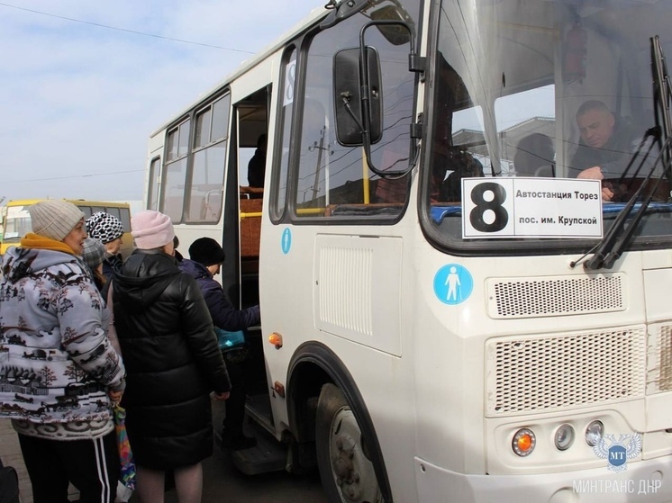 На социальные маршруты Тореза выйдут новые автобусы