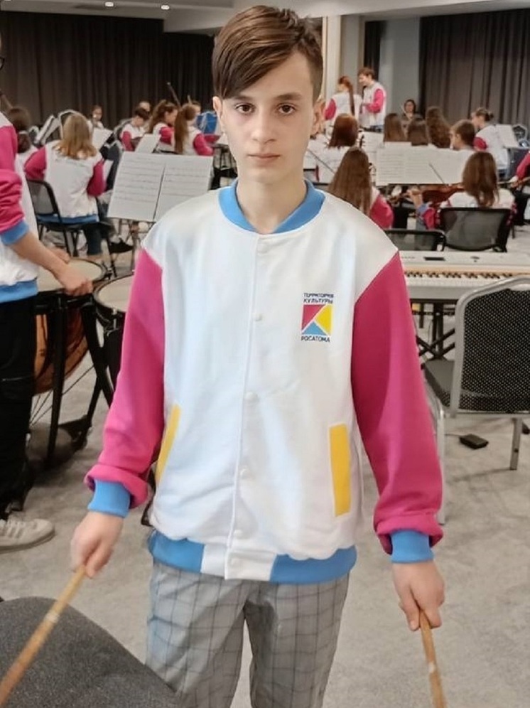 Ударник из Северска выступил на фестивале юношеских оркестров мира в Сочи