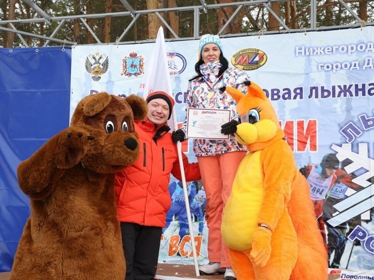 Татьяна Гриневич проводила зиму лыжной гонкой за команду нижегородского ЗакСобрания