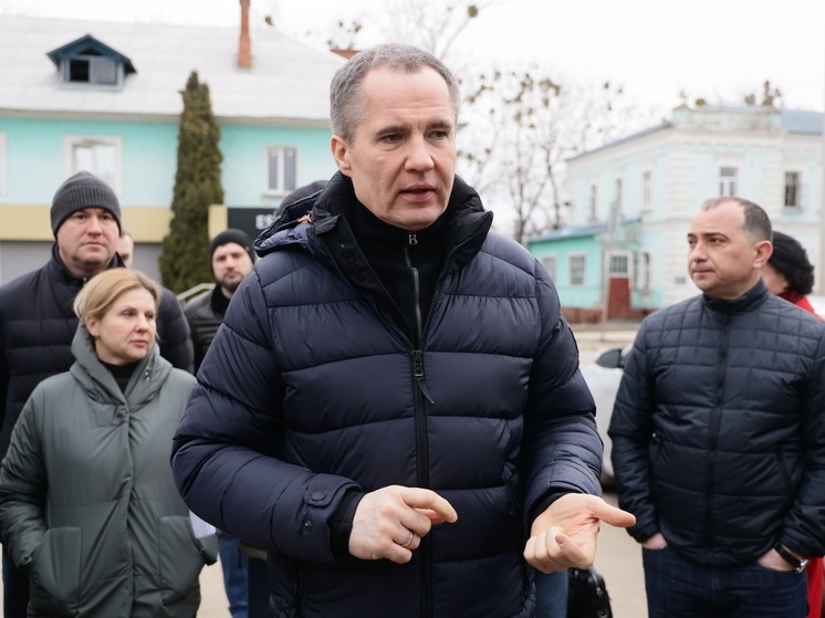 Вячеслав Гладков проверил качество восстановительных работ в Шебекино