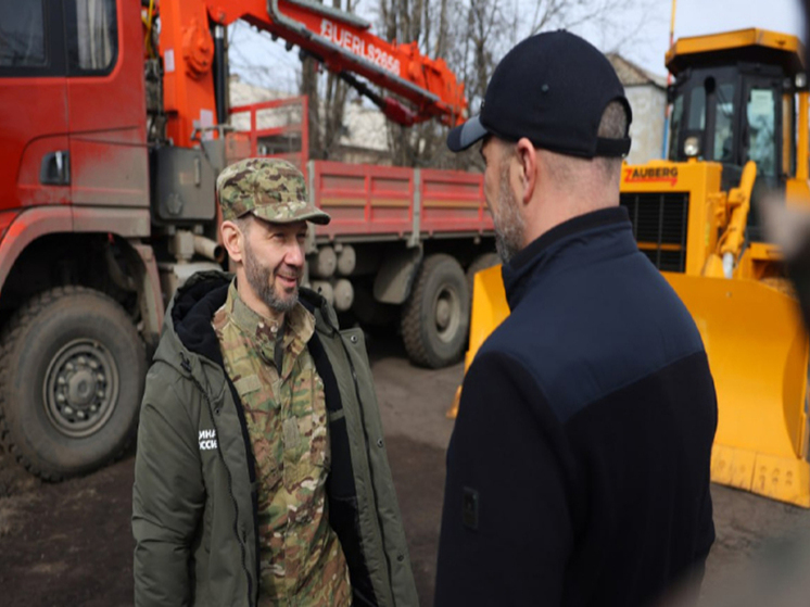 Продукты и строительную технику доставила Чукотка в ДНР