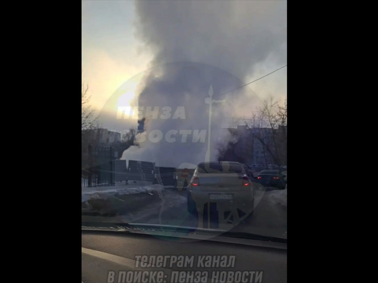 Пензенцы сообщили о прорыве теплотрассы на улице Кижеватова