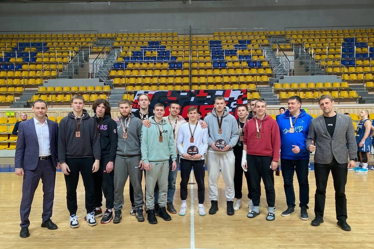 Basketball players from Oryol won bronze in the Premier Division "Center"