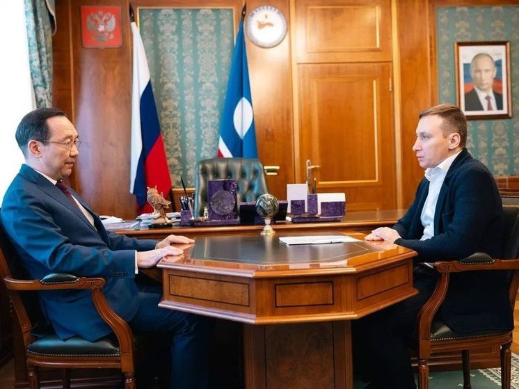 Глава Якутии провел встречу с гендиректором компании АЛРОСА