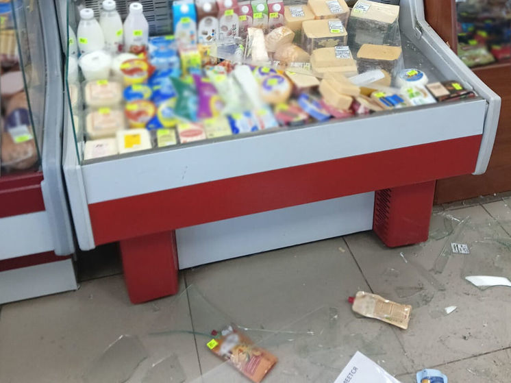 Житель Кузбасса устроил погром в магазине