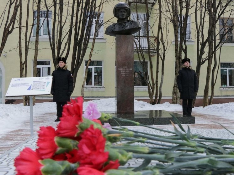 В Североморске прошел митинг в честь военного летчика Тимура Апакидзе