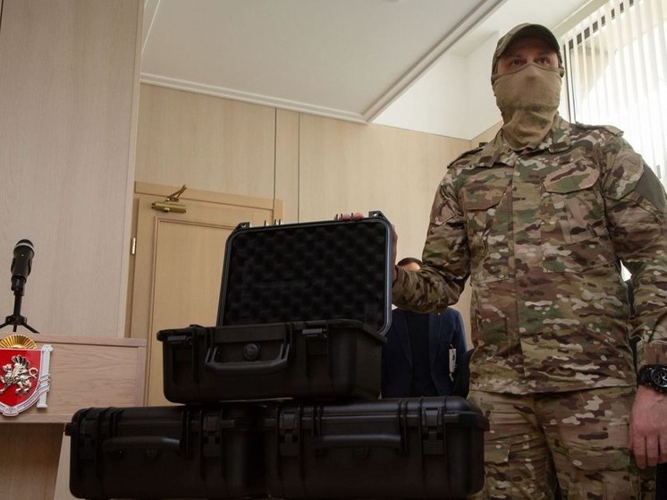 Бойцы спецоперации получили новую разведывательную технику из Крыма