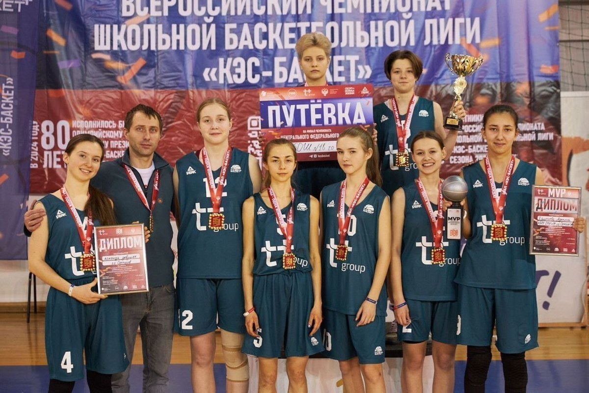 Serpukhov athletes won the regional stage of the school basketball league
