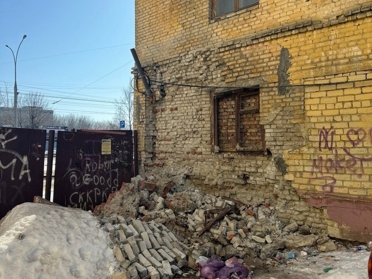 В Тамбове рухнула стена многоквартирного дома
