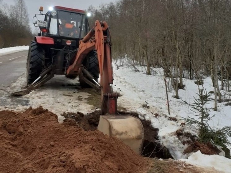 Дорожники Новгородской области готовятся к весеннему половодью