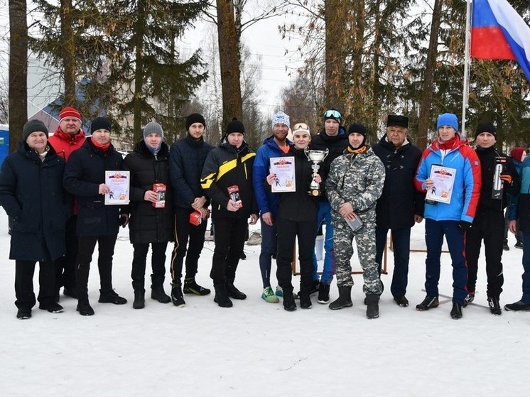 Сотрудники костромских колоний вышли на лыжню в память о погибшем в Афганистане Евгении Ермакове