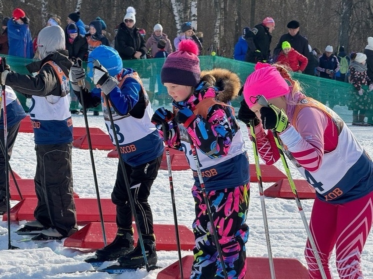 Детский лыжный праздник прошел в Серпухове
