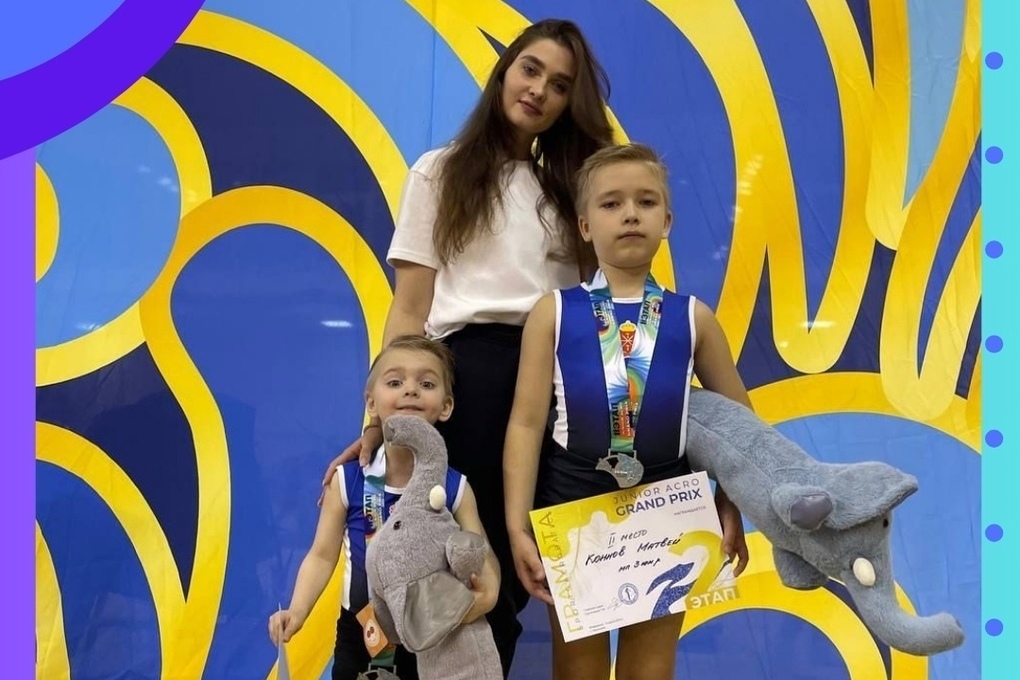 Serpukhovichi became prize-winners at a children's sports acrobatics tournament