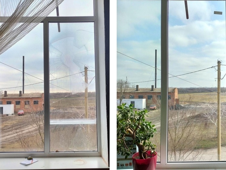 Специалисты из Марий Эл заменили окна в одной из школ Запорожья