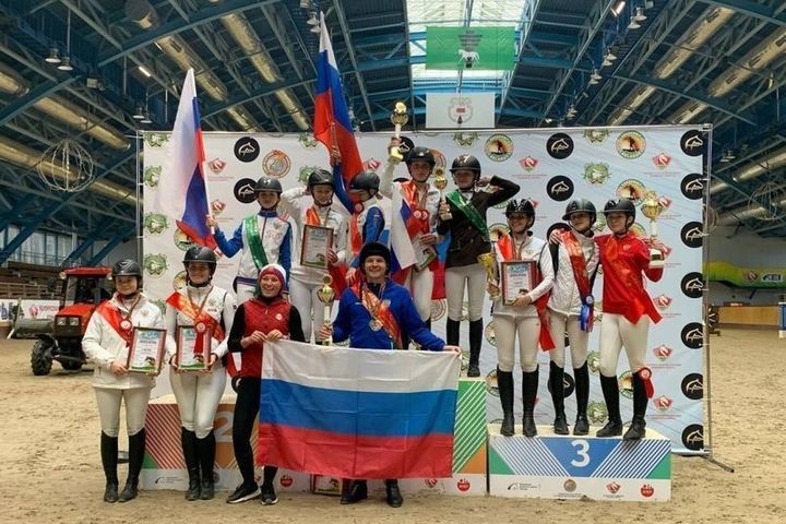A rider from the Oryol region won the gold medal in the Russia-Belarus match