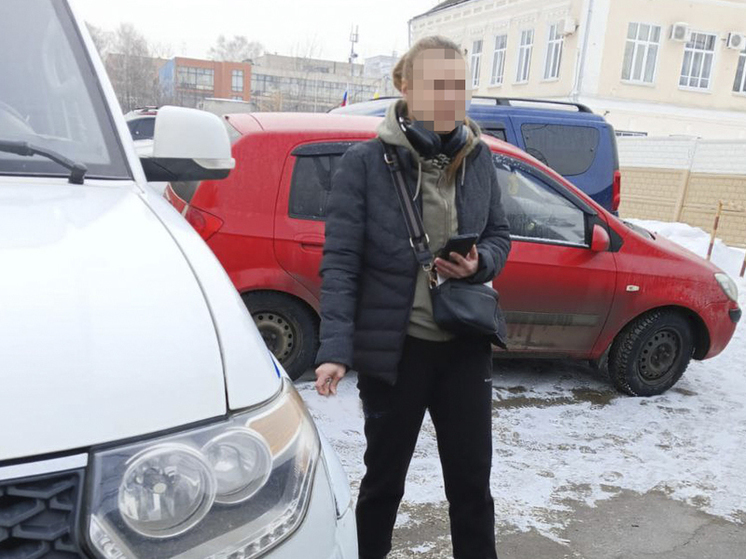 На улице Лермонтова в Рязани остановили пьяную женщину за рулём Hyundai