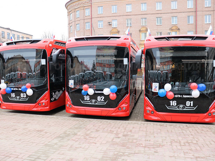 Все обещанные троллейбусы прибыли в Брянск