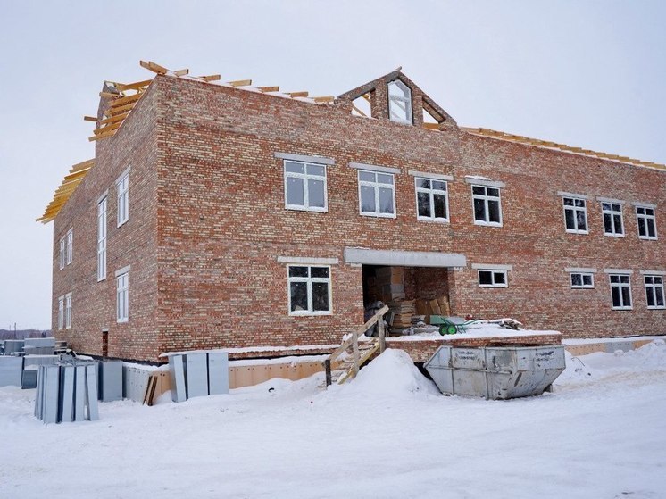 В селе Ярково по народной программе «Единой России» строят Дом культуры