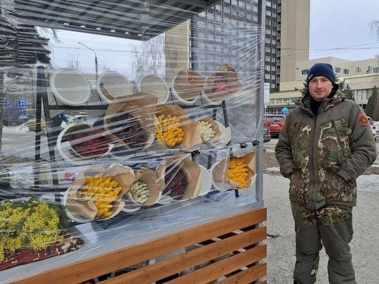В Курске подготовили места для торговли цветами на 5 улицах