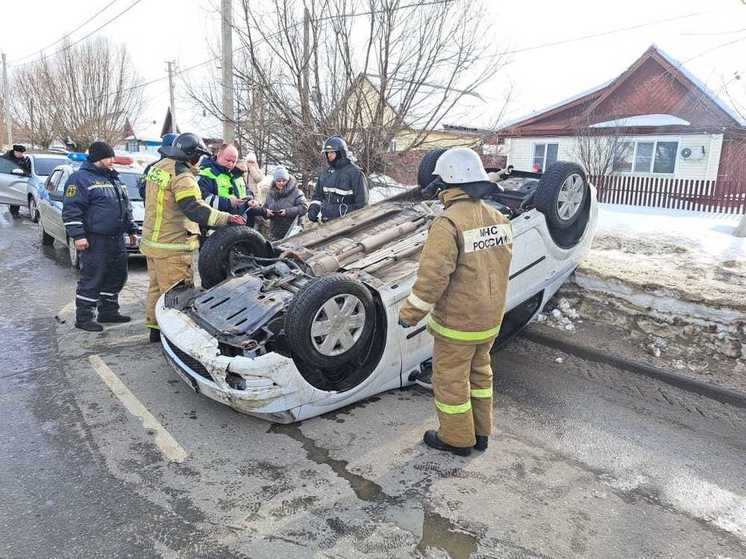 В ДТП с перевернутым авто в Никольске погиб мужчина