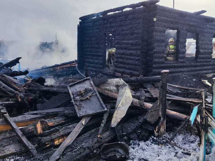 Мать и двое детей погибли в пожаре в Красноярском крае