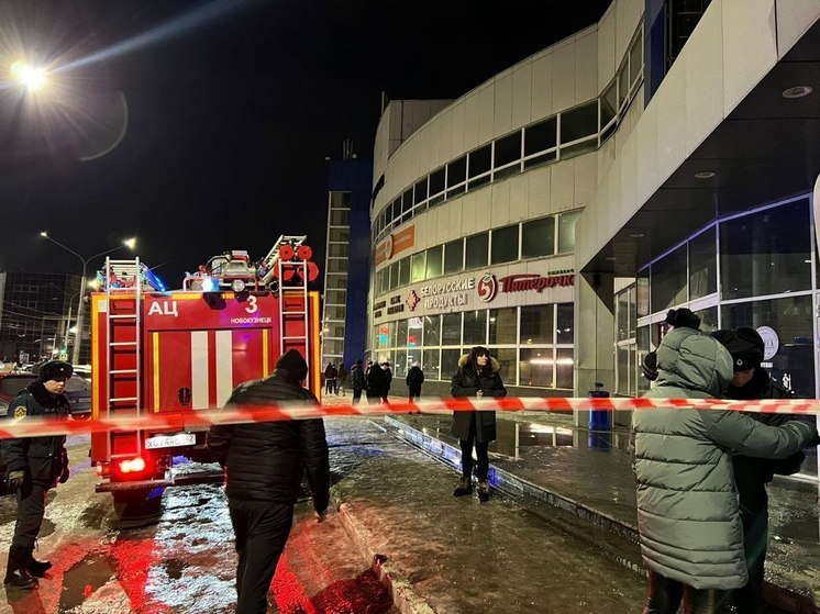 В МЧС прокомментировали возгорание в новокузнецком ТЦ