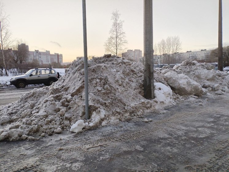 В Великом Новгороде оштрафовали чиновника за некачественную уборку снега