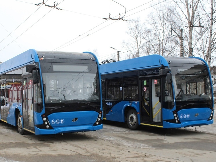 Два троллейбуса с запахом новизны привезли в Петрозаводск