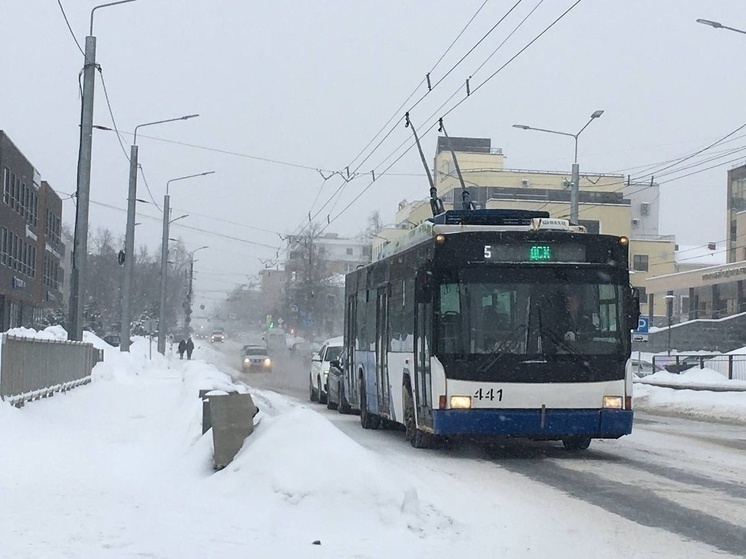 Троллейбусы Петрозаводска будут работать по особому графику в праздники