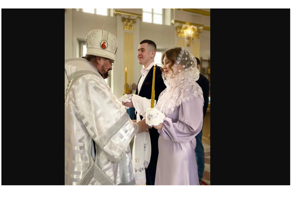 В Богоявленском соборе Костромского Кремля прошло первое после его освящения венчание
