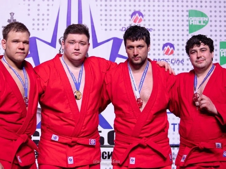 Самбисты из Верхней Пышмы завоевали 6 медалей на чемпионате России