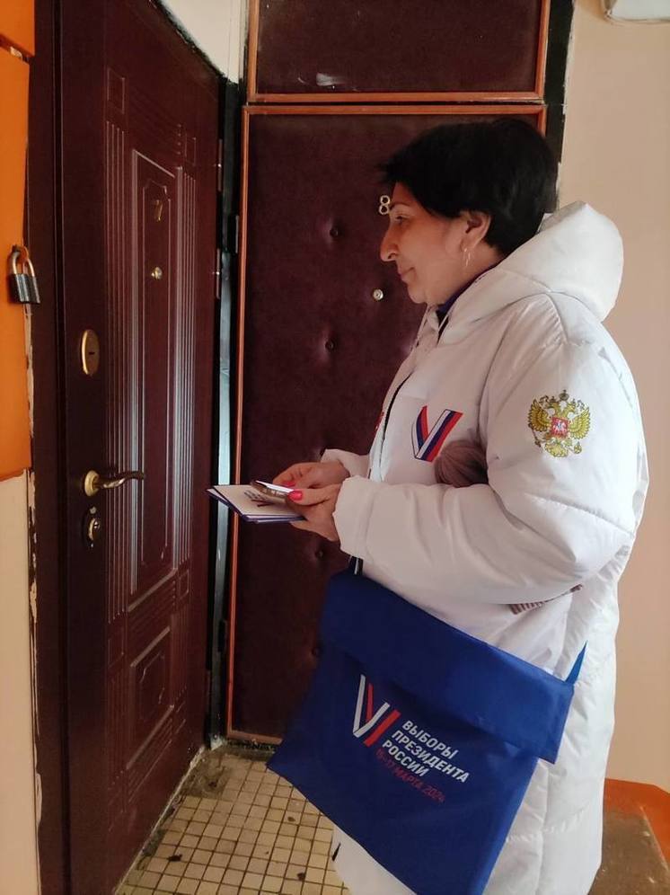 Более 450 информаторов продолжают рассказывать серпуховичам о выборах Президента РФ