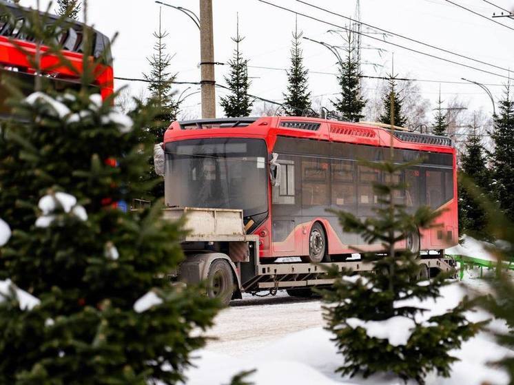 Еще два новых троллейбуса поступили в Кемерово