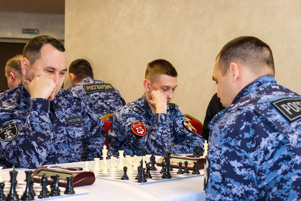 The chess championship of the Volga District of the National Guard of the Russian Federation took place in Yoshkar-Ola