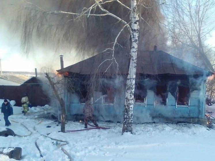 В Ямбирне Шацкого района сгорел жилой дом