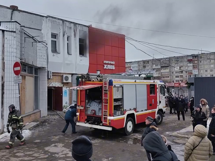 Спасатели рассказали подробности пожара в ТЦ Ритм в Петрозаводске