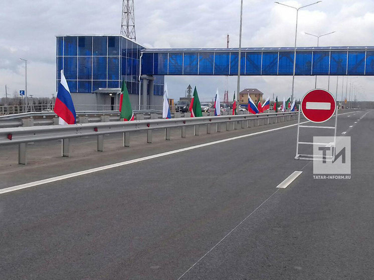 На время монтажа габаритных ворот будет приостановлено движение на М7 в Татарстане