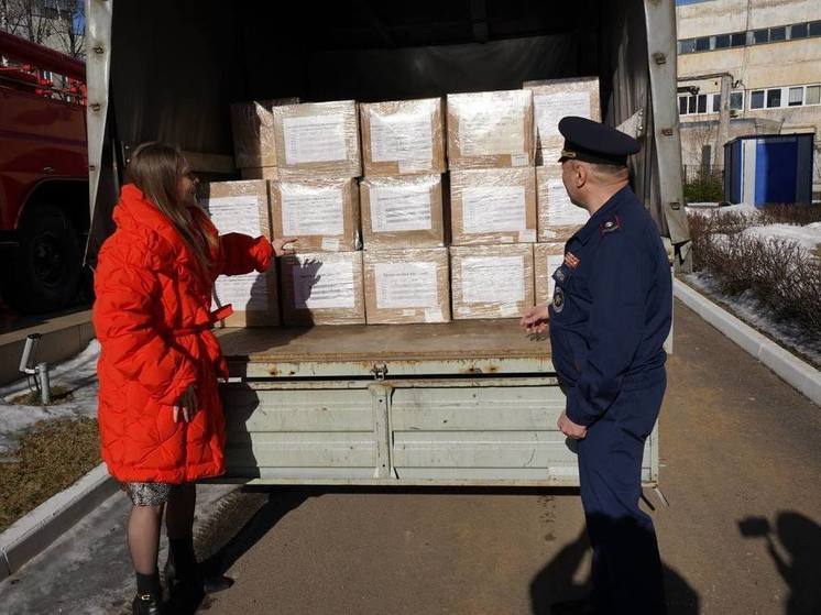 Леноблпожспас отправил в новые регионы России партию гуманитарной помощи