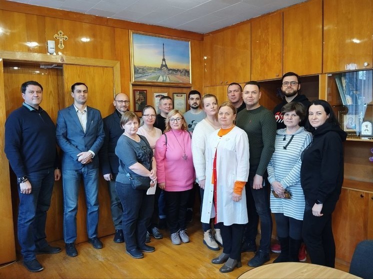 Бригада врачей из Ленинградской области прибыла в Енакиево