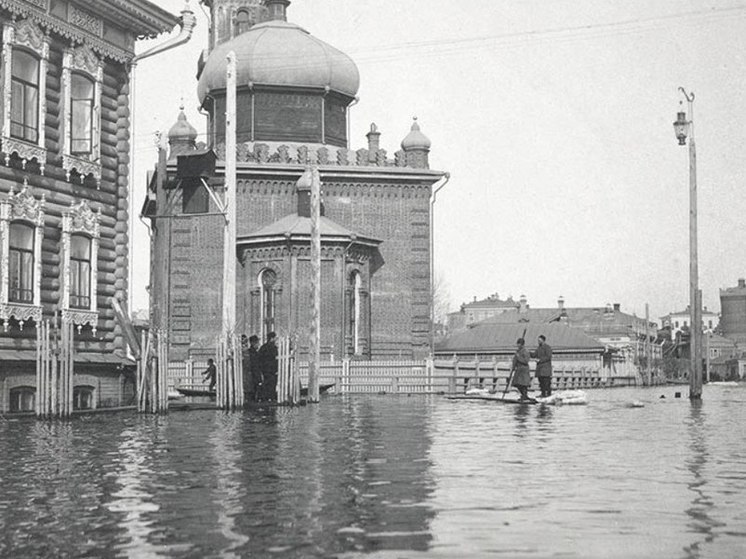 В сети появились фото «великого наводнения» в Томске 200-летней давности