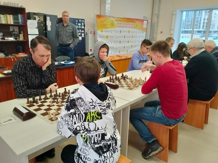 Чемпионаты Чувашии по быстрым шахматам и блицу прошли в Чебоксарах
