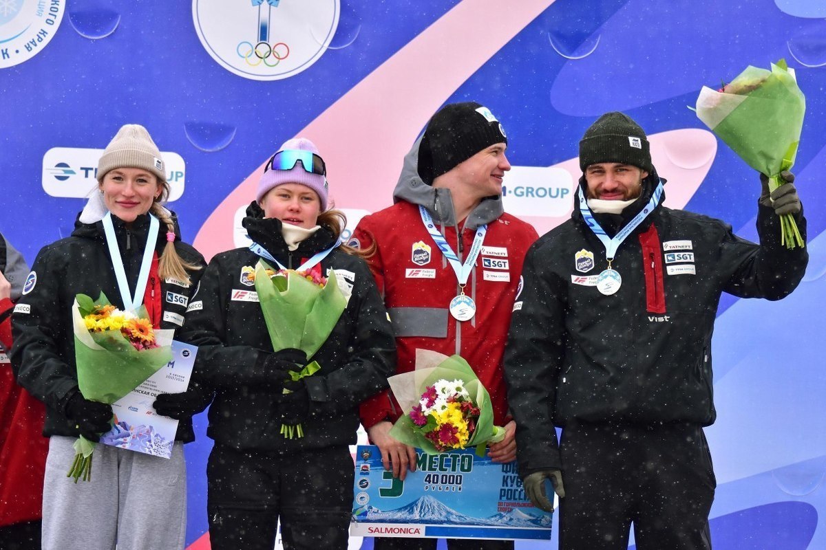 Sakhalin skiers became prize-winners of the Russian Cup team competition