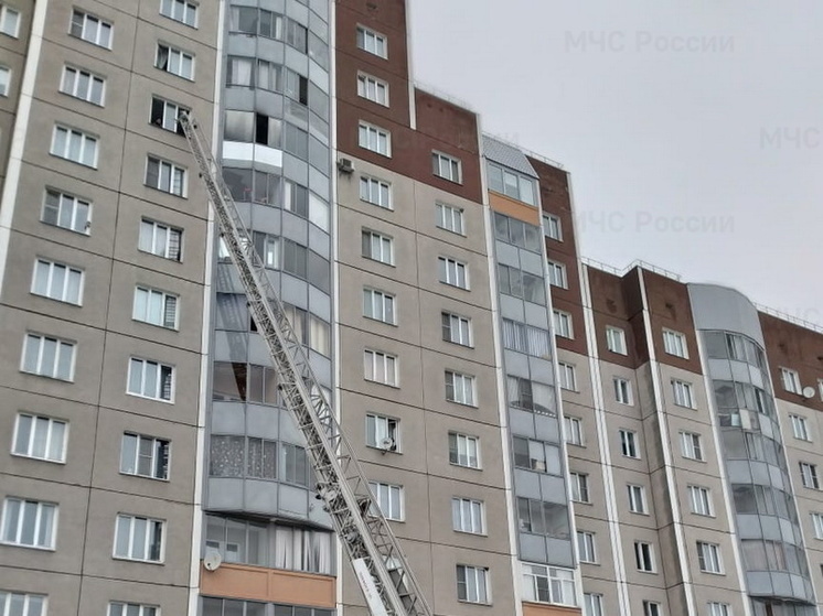 Квартира загорелась в Сосновом Бору 9 марта, пожарные спасли 10 человек