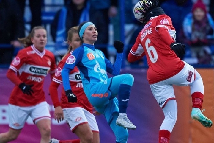Women's Spartak lost to Zenit with a score of 0:1