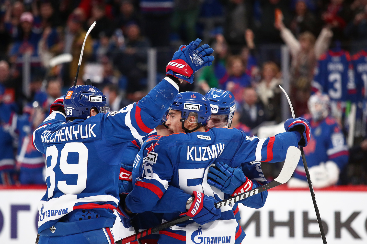 SKA scored three unanswered goals against Torpedo and reached the quarterfinals of the Gagarin Cup